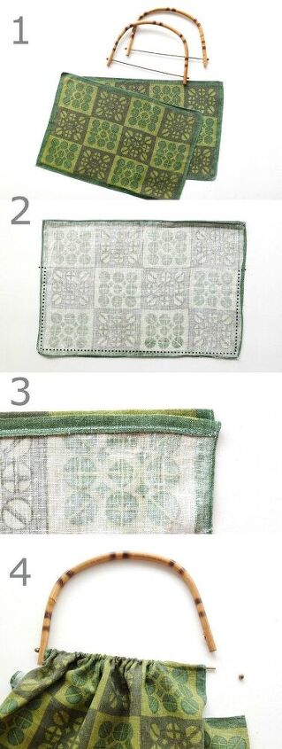 how to retro placemat bag