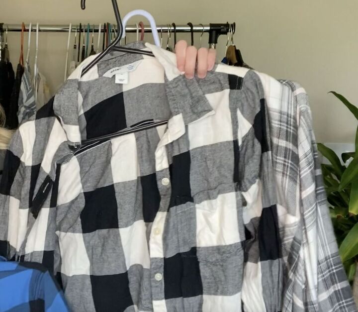 how to upcycle a flannel shirt with the ice tie dye method