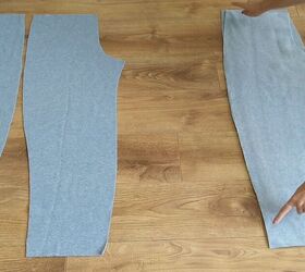 diy comfy sweatpants from scratch, How to make skinny sweatpants