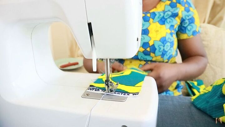 learn how to sew a mesmerizing kaftan dress, Make the shirred waistline