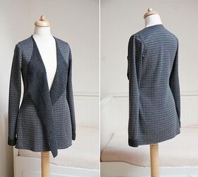 post, HOW TO SEW SIMPLE WOMEN S CARDIGAN RAW EDGE PATTERN