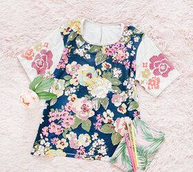 restyling exchange 2018 hooded cardigan to new floral summer top