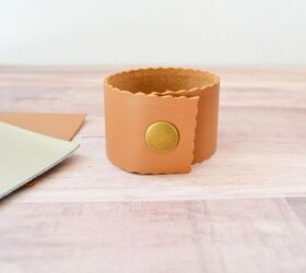 diy leather cuff bracelets with your cricut maker