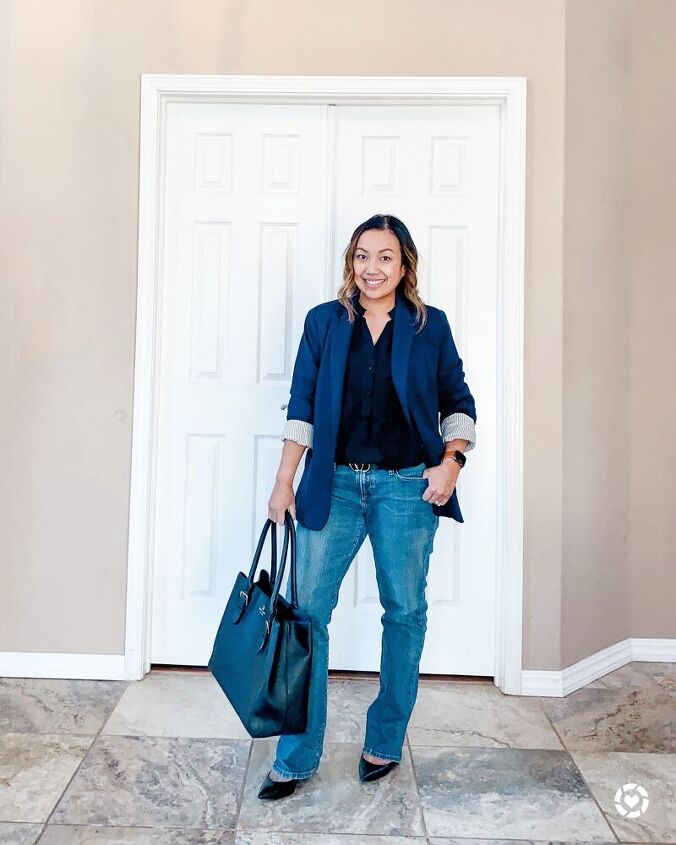 bootcut jeans styled 3 ways, Bootcut jeans for a semi casual work day