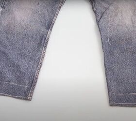how to fray denim pants and jacket, DIY frayed denim