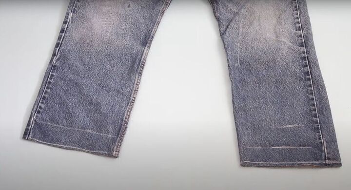 how to fray denim pants and jacket, DIY frayed denim