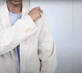 make a woman s fitted blazer from a men s blazer, How to make a fitted blazer