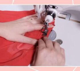 sew a unique off the shoulder dress, Sew another seam
