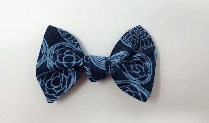 learn how to sew five easy and cute bows, Knot bow
