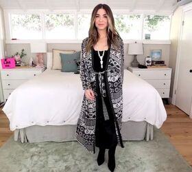 how to style a robe in 15 different ways, How to style a robe to a wedding