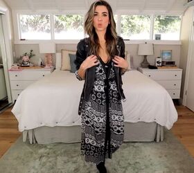 how to style a robe in 15 different ways, How to style a robe as a layering piece