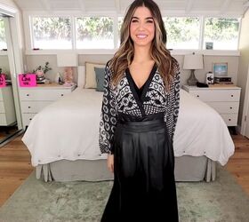 how to style a robe in 15 different ways, How to wear a robe as a top