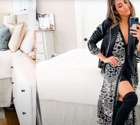 how to style a robe in 15 different ways, How to style a robe as a layering piece