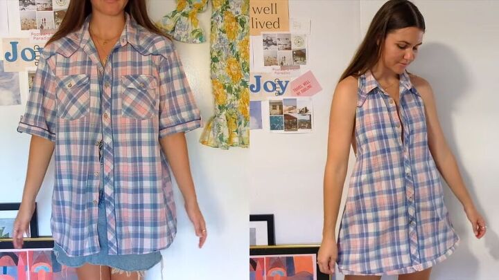 Easy Sewing Tutorial: How to Turn a Dress Into a Halter Neck | Upstyle Easy Sewing Tutorial: How to Turn a Dress Into a Halter Neck | Upstyle