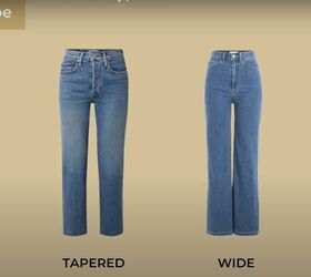 how to wear high waisted jeans with a tummy, Different cuts of high waisted jeans