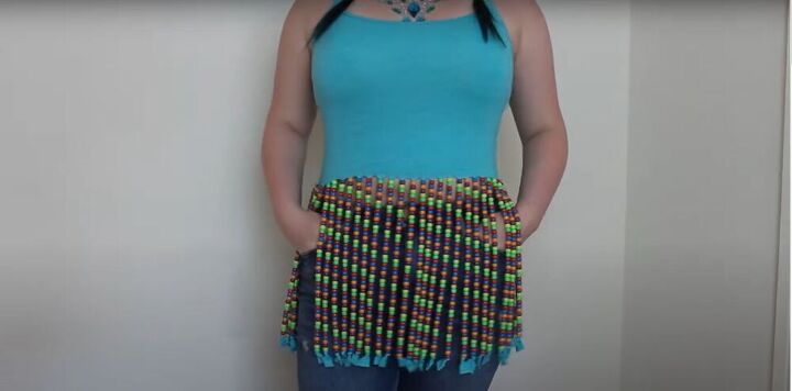 Easy, No-Sew Beaded Fringe Top DIY | Upstyle Easy, No-Sew Beaded Fringe Top DIY | Upstyle