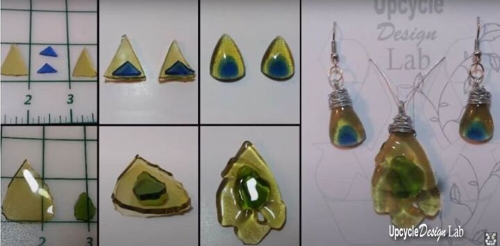 how to make fused glass jewelry with recycled bottles