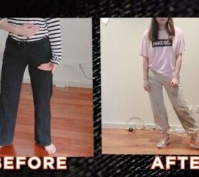 three awesome thrift flip projects for those clothes you never wear, Before and after