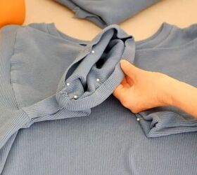 sew the most comfortable loungewear top ever, Pin and sew