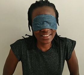 this diy sleep mask is all you need for a good nights sleep, Lovely and easy DIY face mask