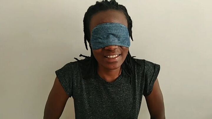 this diy sleep mask is all you need for a good nights sleep, Lovely and easy DIY face mask