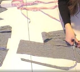 two fantastic shirt refashion ideas, Cut strips for the straps