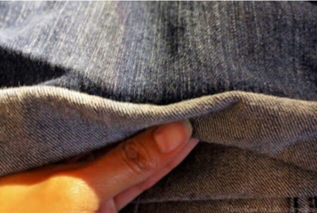 refashion diy pants into capris or shorts