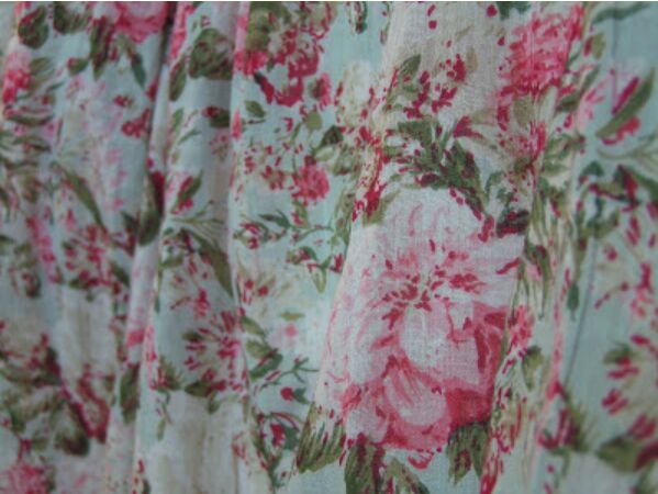 a scarf for spring tea rose home style
