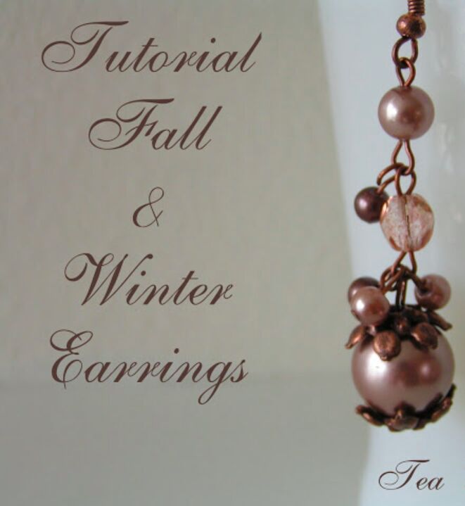 tutorial fall winter earrings