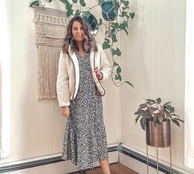how to style any midi dress as we transition to spring