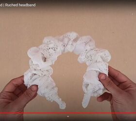 ruched or scrunchie hairband