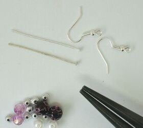 super easy drop bead earrings in minutes