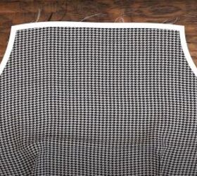how to make a houndstooth dress, Hem the top