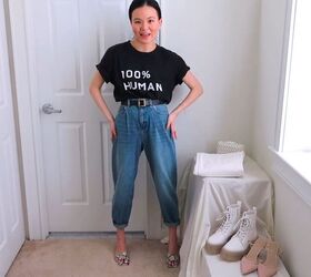 How To Style Slouchy Jeans + Pants 
