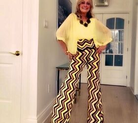 DIY:  Making Bell Bottoms From a Blanket!