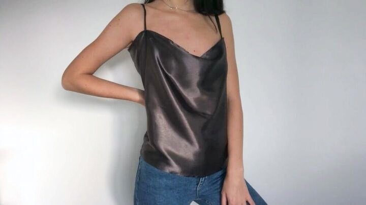 make a diy top from an old pillowcase with a few simple steps, Lovely DIY top