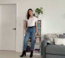 how to style jeans and a t shirt easy style guide, Easy jeans and t shirt style