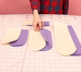 a super easy tutorial on how to sew socks, Cut out pattern for DIY socks