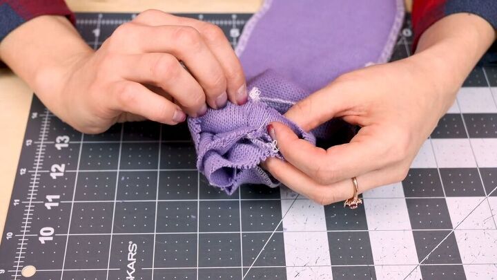 a super easy tutorial on how to sew socks, Assembling sock and top band
