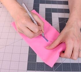 sewing 101 sew a buttonhole in a few easy steps, Make a hole