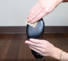 ten styling hacks for shoes, Rub with sandpaper