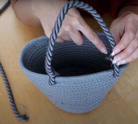 bucket bag strap replacement thrift flip, How to make a bucket bag