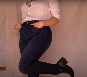 how to style jeans four chic and effortless looks, Effortless jeans style