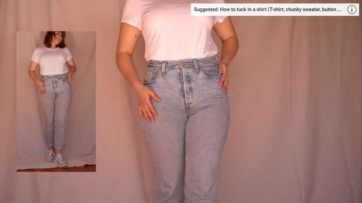 how to style jeans four chic and effortless looks, Style straight leg jeans