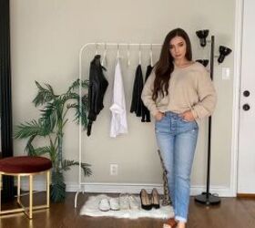 how to style a sweater five different ways, Comfortable and casual