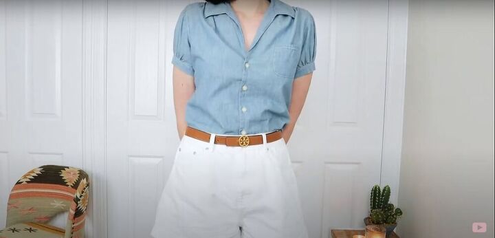 styling my reversible tory burch belt in five different ways, Classic summer look