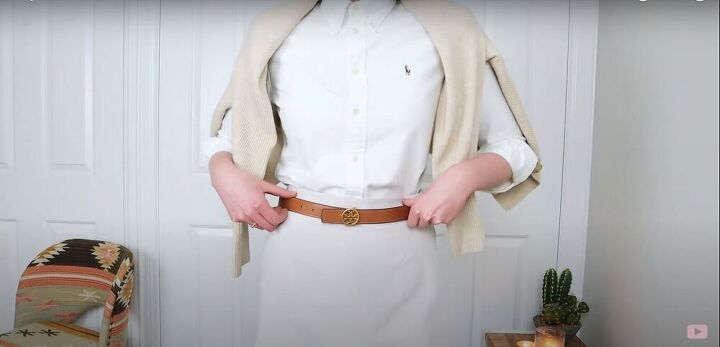 Styling My Reversible Tory Burch Belt in Five Different Ways | Upstyle