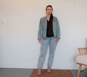 how to style a denim jacket, Styling a denim jacket