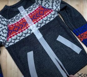 turn a sweater into a cardigan in 5 steps, How to make a sweater into a cardigan
