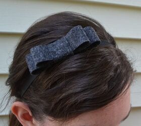 double loop bow headband